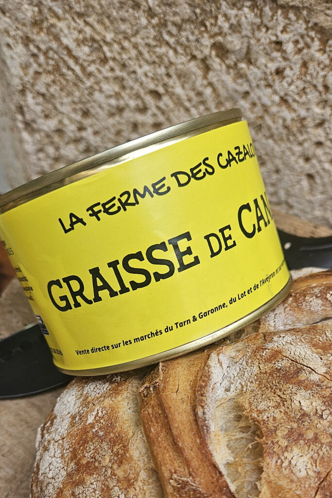 graisse de canard 500 g de la ferme des cazalous