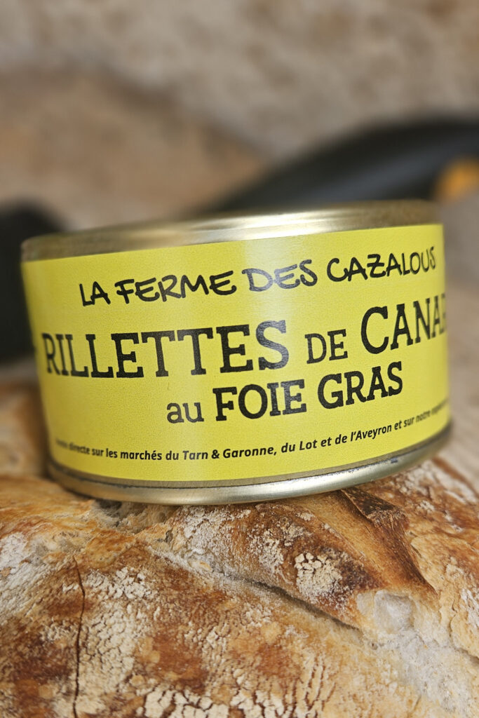 rillette_canard_de la ferme des cazalous
