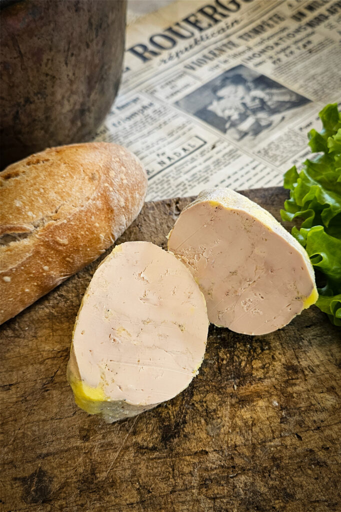 Foie gras mi-cuit de la ferme des cazalous