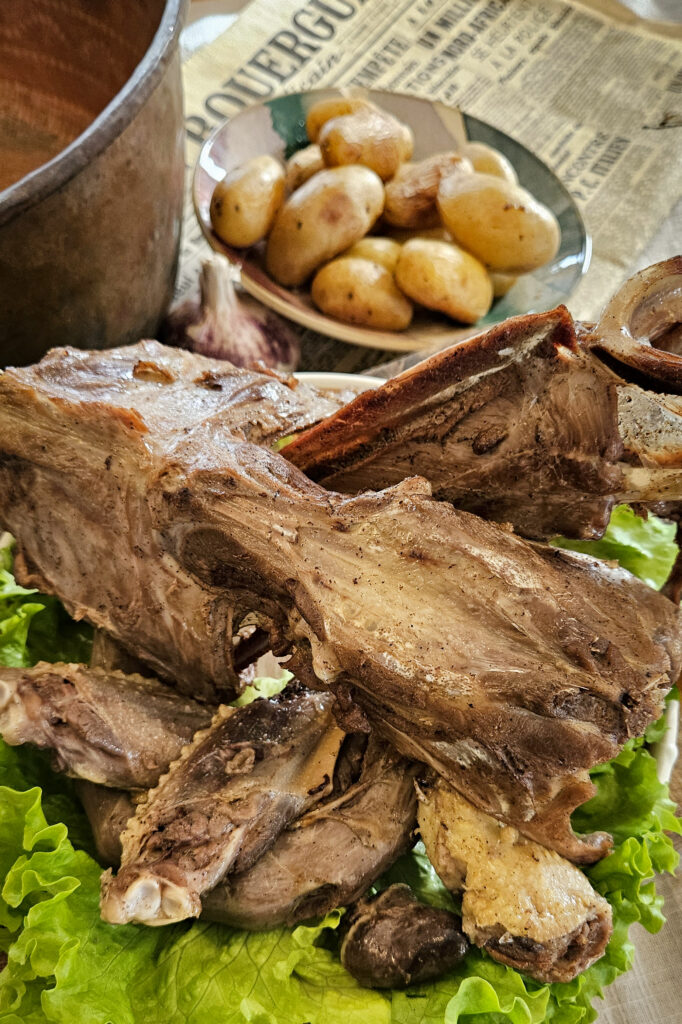 carcasse de canard confites de la ferme des Cazalous