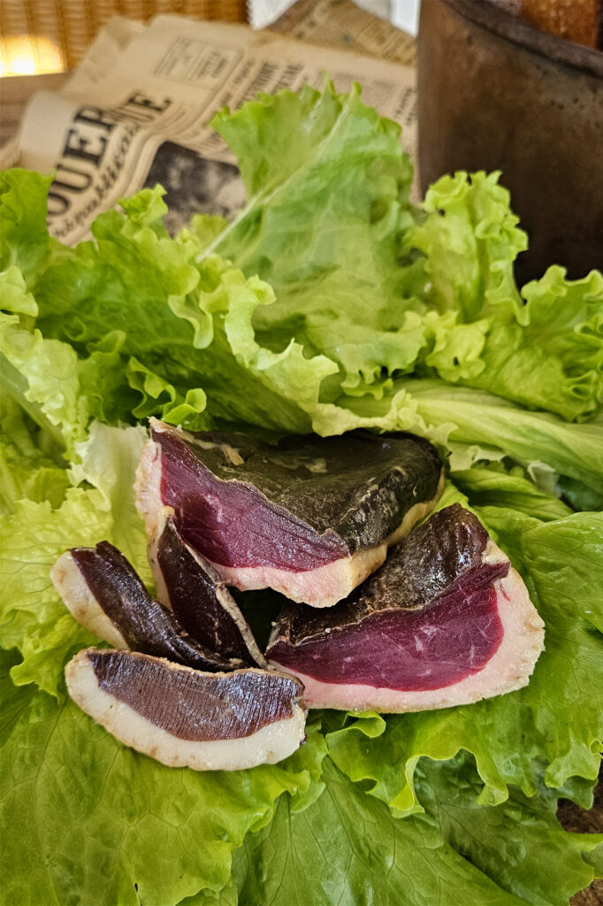 Magret de canard séché de la ferme des cazalous