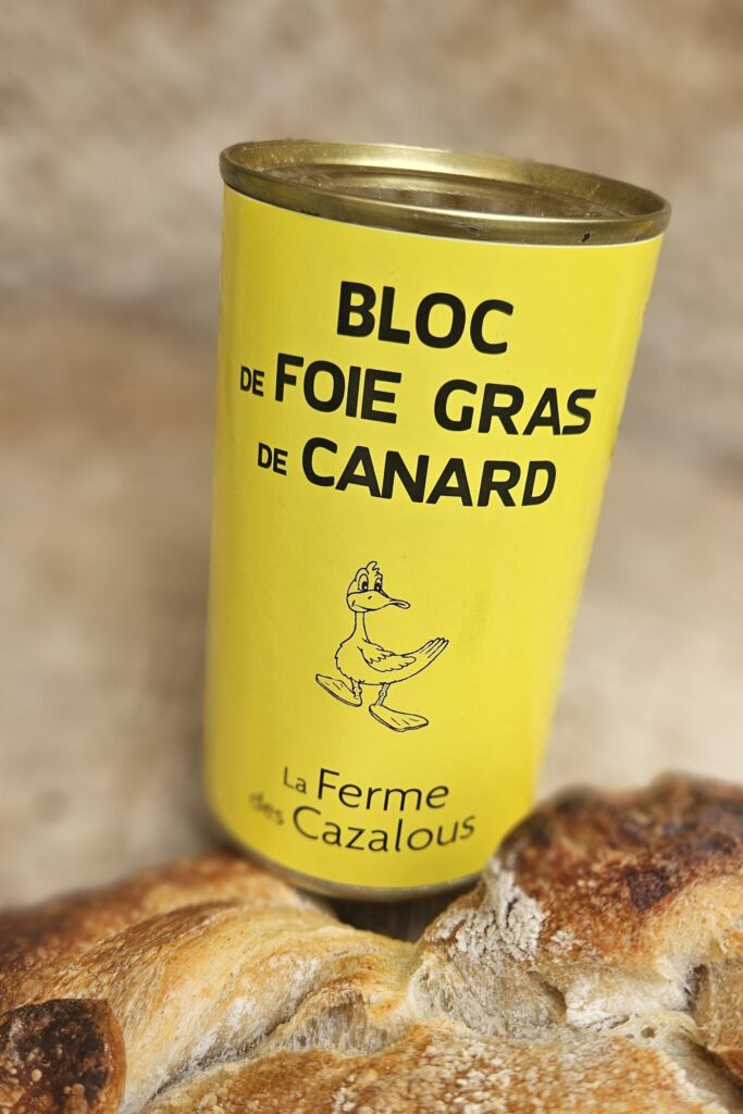 Bloc de foie gras de canard De la ferme des cazalous