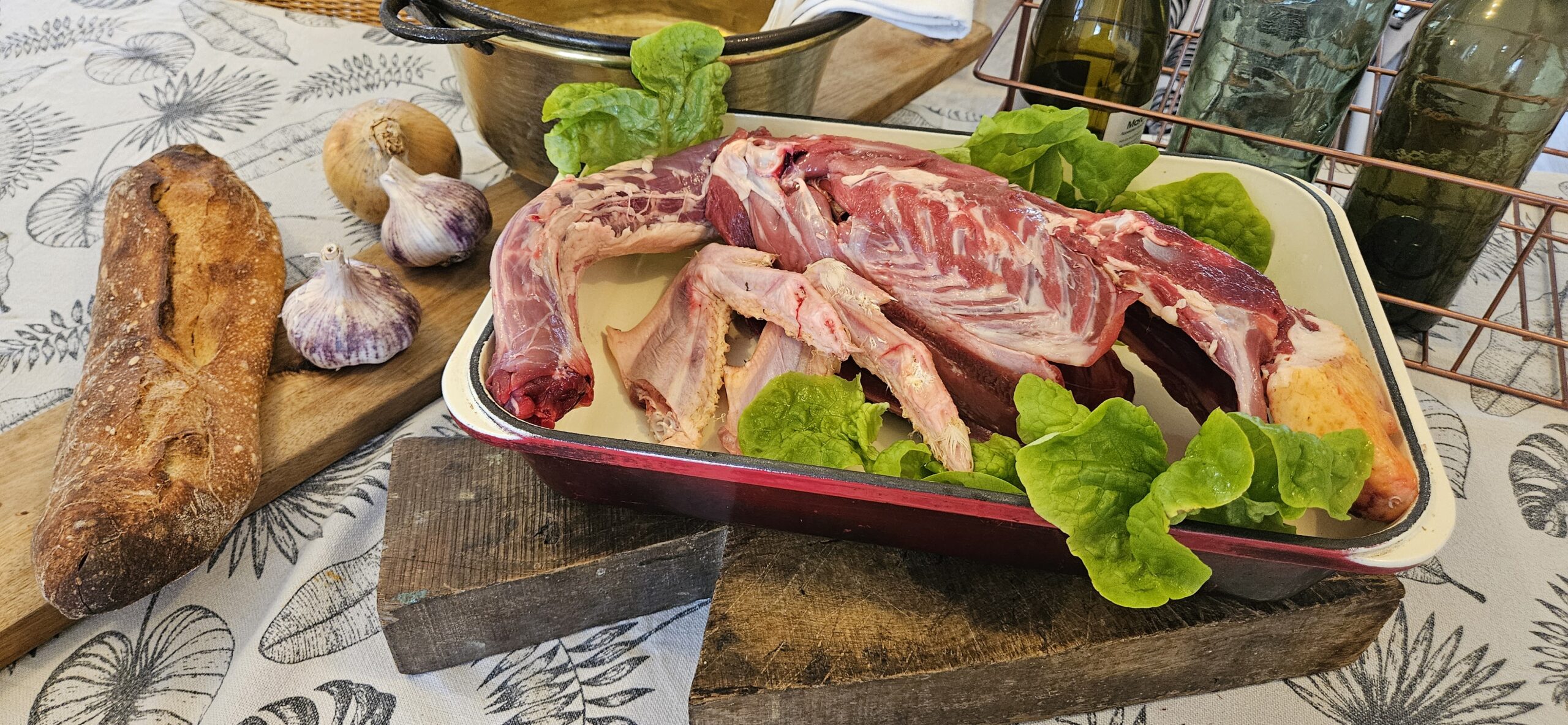 Carcasse de canard de la ferme des cazalous frais