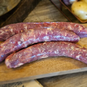 saucisse de canard de la ferme des cazalous