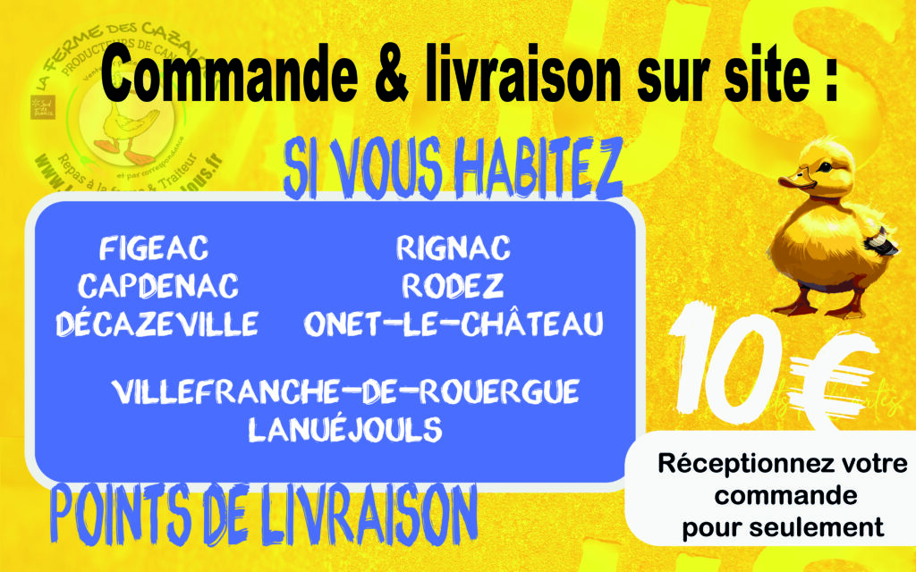 livraison sur site