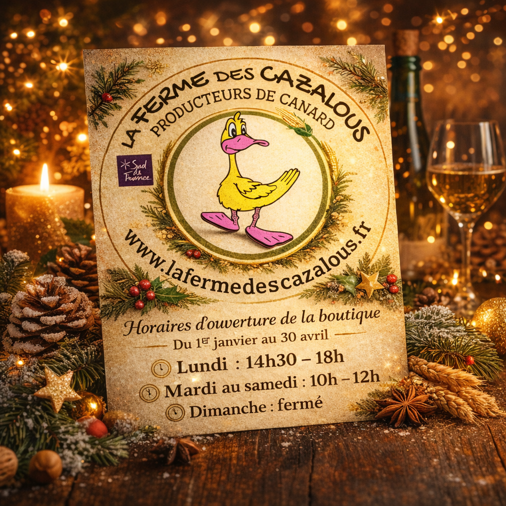 Bonne année la ferme des Cazalous